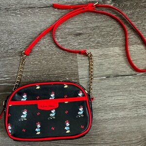 Disney Minnie Mouse Crossbody Purse with Chain and‎ Strap